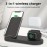 3-in-1 15W Fast Charging Charger For Mobile Phones. Desktop Stand. Wireless Charger For Watch, Earphone, Mobile Phone.