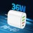 36W  Fast Charging Adaptor With 3USB + PD20w Interfaces Fast Charging  Adaptor Gift For Birthday/Easter/President's Day
