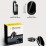 Magnetic Car Phone Holder Mount Alloy Folding Magnetic Car Phone Holder For Car Dashboard, 360Â° Adjustable Car Phone Mount For All Smartphones With 2*Iron Sheets And 2*Mobile Phone Protective Films